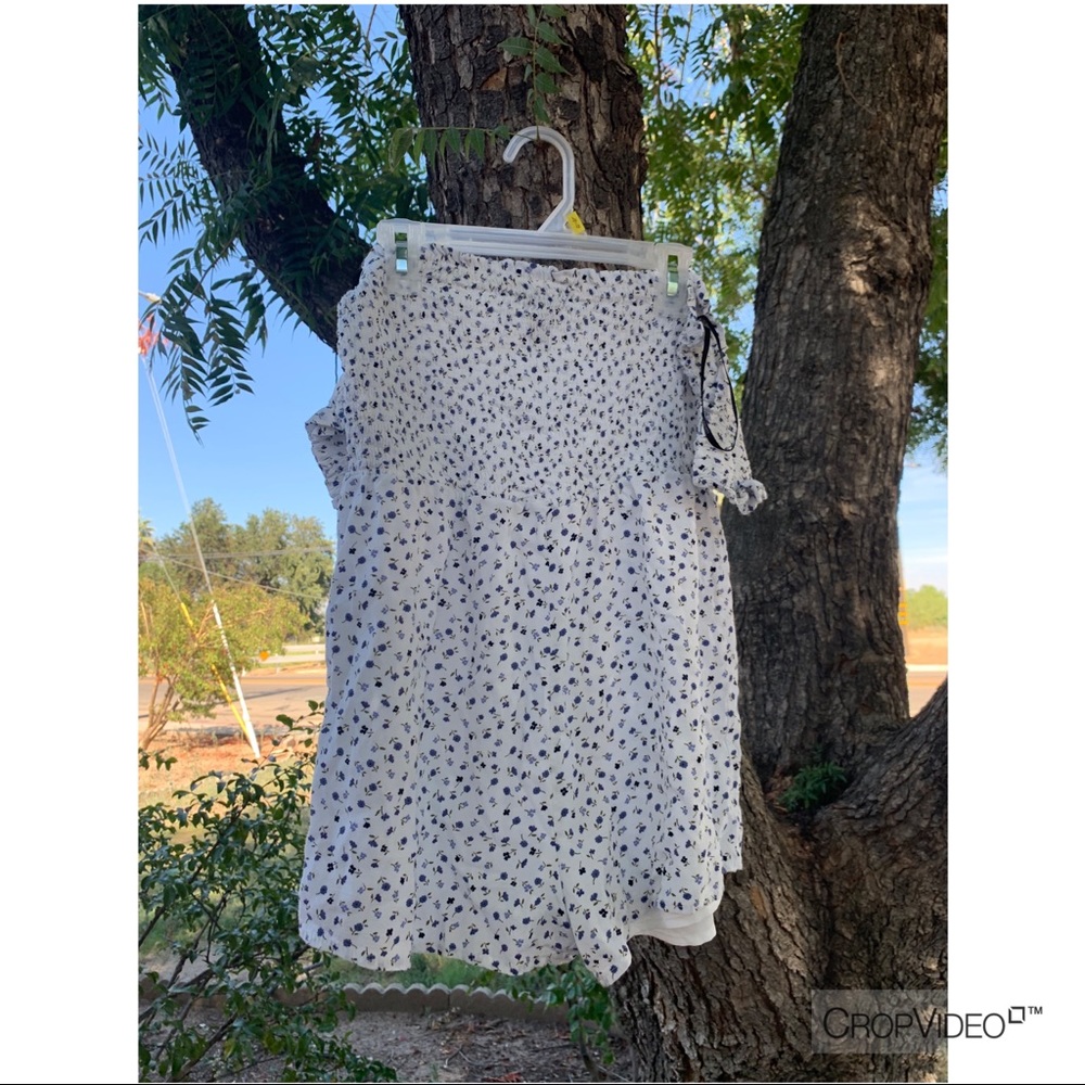 Off the shoulder romper
